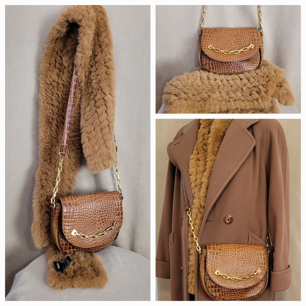 Faux Fur Scarf - Picture 3 of 8